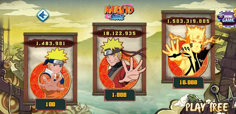 Game slot naruto tại 789 Club