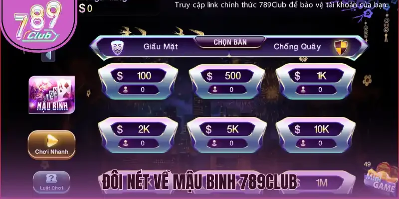 Đôi nét về mậu binh 789Club